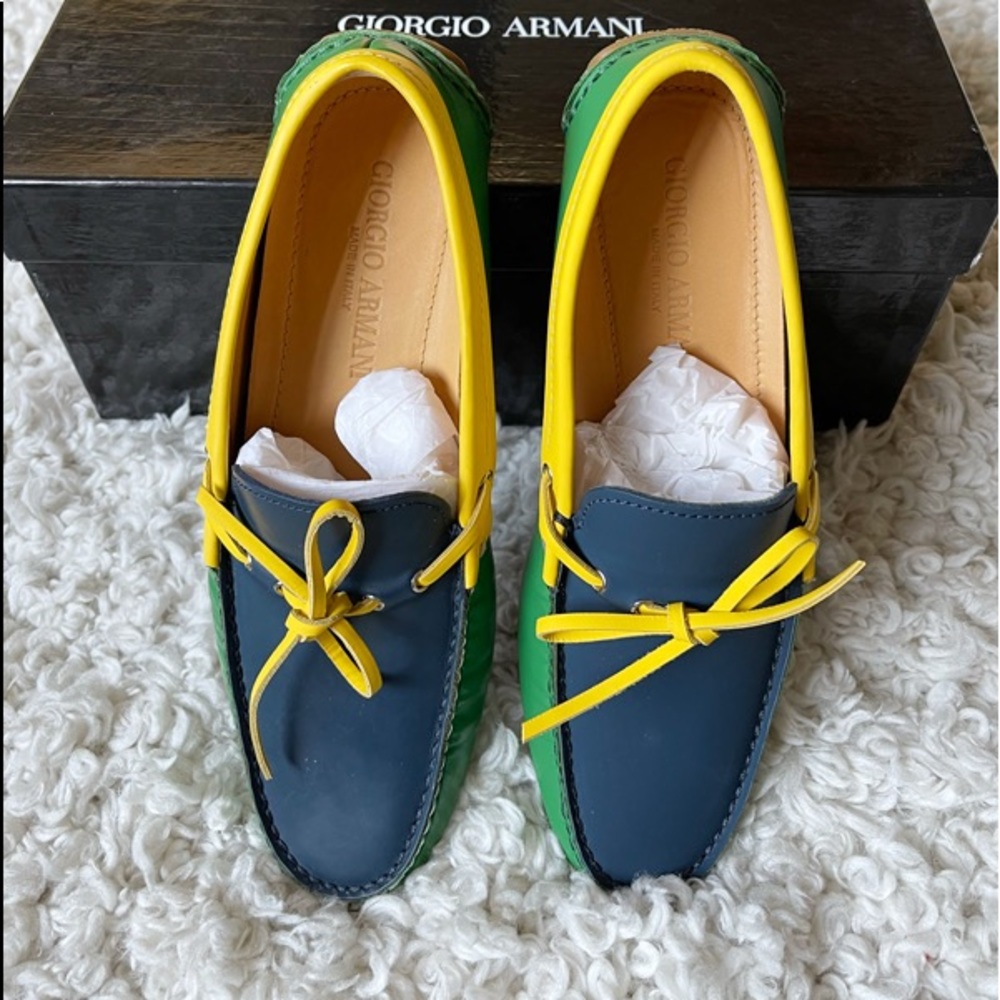 Giorgio Armani new men loafer 7US
